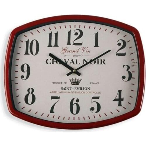 Wall Clock Metal (6 x 33 x 40 cm)