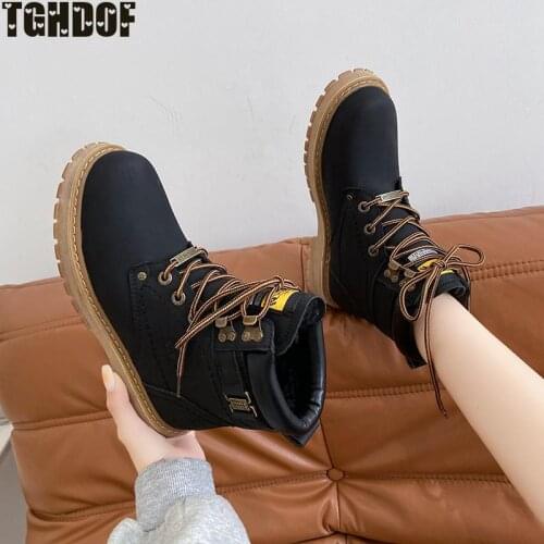 New Cow Suede High-top Mens And Womens Hiking Boots Warm Outdoor Leisure Boots Non-slip Wear-resistant