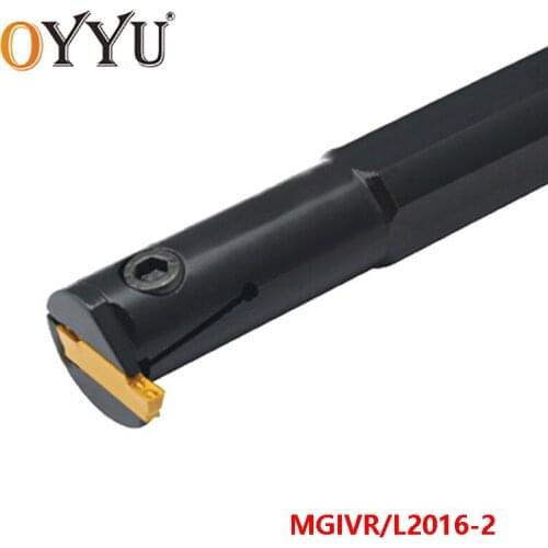 OYYU MGIVR 2016 MGIVR2016-2 Cutting Turning Toolholder MGIVL2016-2 Lathe Cutter Shank use Carbide Inserts MGMN200