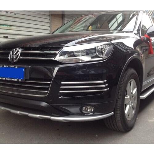 Applicable to 11-15 Volkswagen Front Fog Lamp Genuine Touareg Grille Decorative Strip