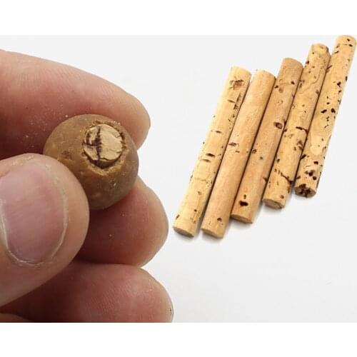 Carp Bait Pop Up Carp Fishing Boilies Bait Zig Imitation Bait Cork Stick for Carp Rig Chod Zig Rig Method Feeder Fishing Tackle