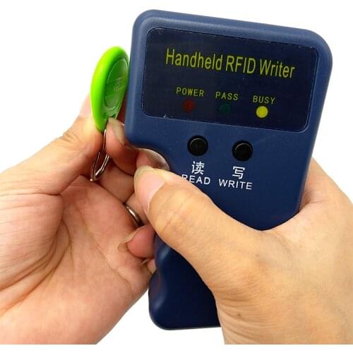 125KHz RFID Reader Wrier RFID Copier RFID Card Writer Duplicator Programmer Reader EM4305 T5577 Rewritable ID Keyfobs Tags