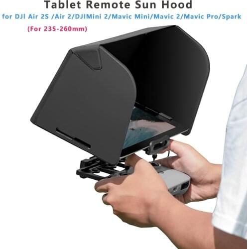 Tablet Sun Hood for DJI Mavic Air 2S DJI Mini /Mavic 2/Mavic Pro/Spark Remote Controller Sunshade Accessories (10.1-11.5 inch )