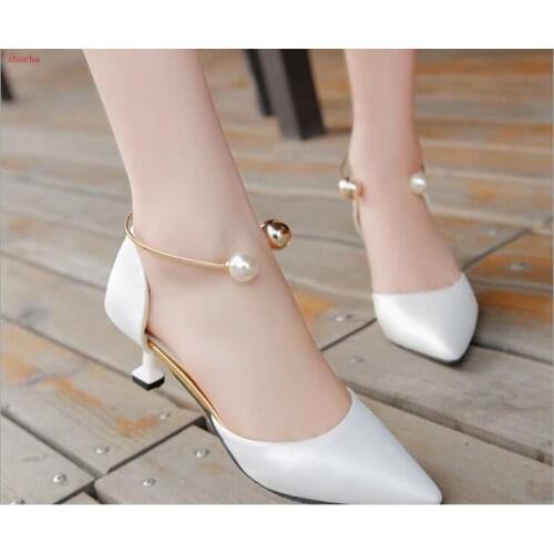 Summer Women Pumps Thin Heels Shoes Sexy High Heels Pointed Toe Fashion Wedding Shoes Woman Summer Pumps Shoes Female
