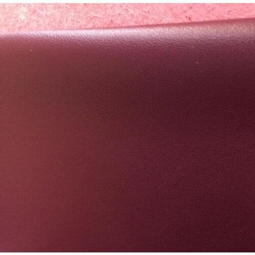 High-quality many colors microfiber PU nappa lines leather material