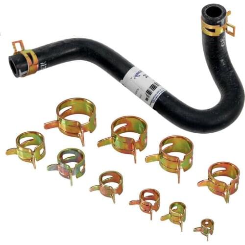 100pcs/set 6-22mm Spring Clip Fuel Line Hose Water Pipe Air Tube Clamps Kit For Car Tractors Shipping CPU Hardware Fastener