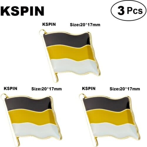 Pride Lapel Pin Flag badge Brooch Pins Badges 3Pcs a Lot