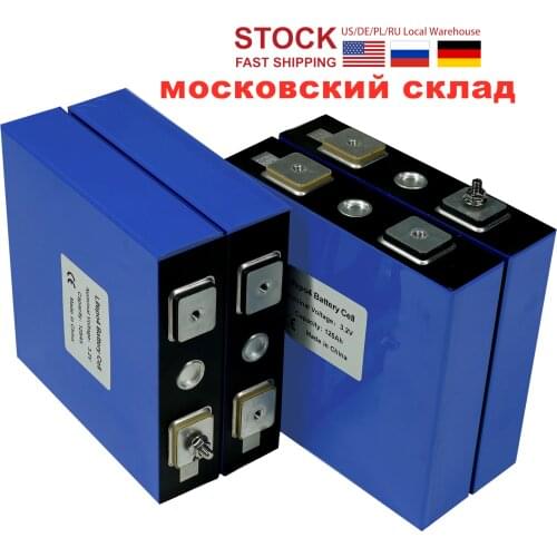 4PCS 3.2V 120Ah 125Ah Lifepo4 Battery 2021 New GRADE A Solar 12V 24V 48V Cells Not 150ah 200AH CDEK Moscow warehouse Russia