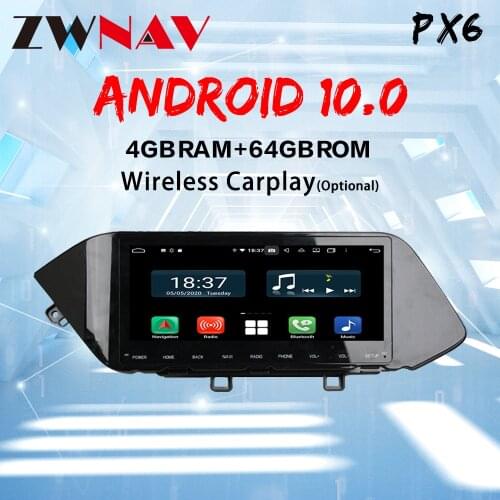For Hyundai Sonata DN8 2019 - 2020 Car Radio Multimedia Video Player Navigation GPS Android 10 PX6 CARPLAY No 2din 2 din dvd