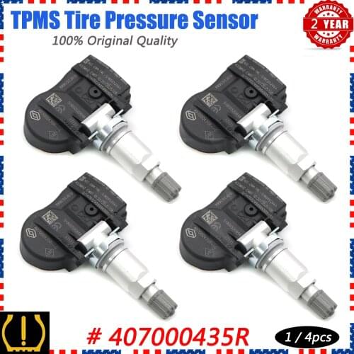 Xuan TPMS Tire Pressure Sensor Monitor System 407000435R For Renault Laguna Megane III Van Fluence Scenic Zoe Latitude 433Mhz