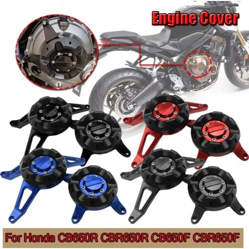 For HONDA CB650R CBR650 CB650F CB CBR 650R 650F CNC Engine Cover Stator Case Protector Crash Guard Falling Protection 2019 2020