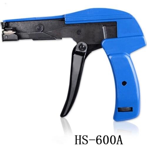 Cable Tie Fastening Tool Nylon Tying Machine Plastic Wire Tensioning Machine Tie GunTensioning Tools HS-600A