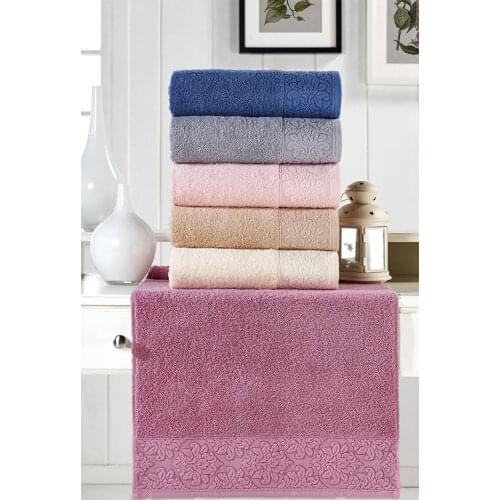 Colorful 50x90 Cm Maria Towel Set 6 Pcs Hand And Face Towel Set High Quality Home Bathroom Towel luxury Extra Soft Strong Water Absorbing