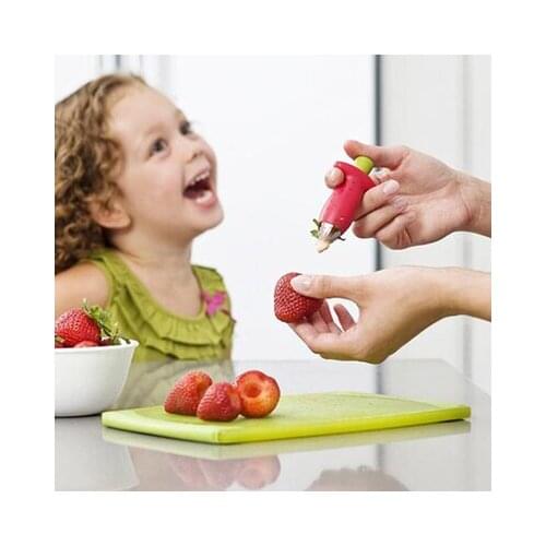 Kitchenware Tomato Stalks Fruit Strawberry Knife Stem Remover Strawberry Slicer Strawberry Huller