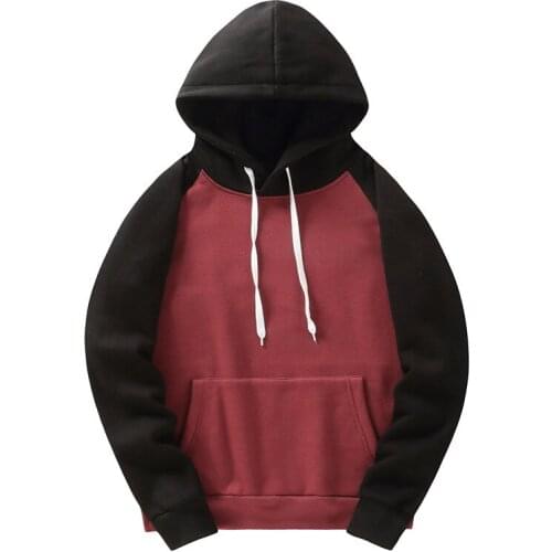 Fashion Raglan Sleeve Hoodie Pullover Men 2021 Brand Fleece Hoodies Sweatshirt Men Harajuku Casual Japanese Streetwear Clothing