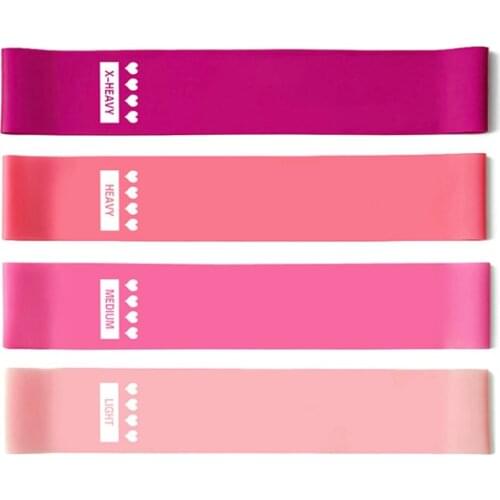 Resistance Bands Set Training Fitness Gum Exercise Gym Strength Loop Elastic Band Latex Rubber Workout Equipment