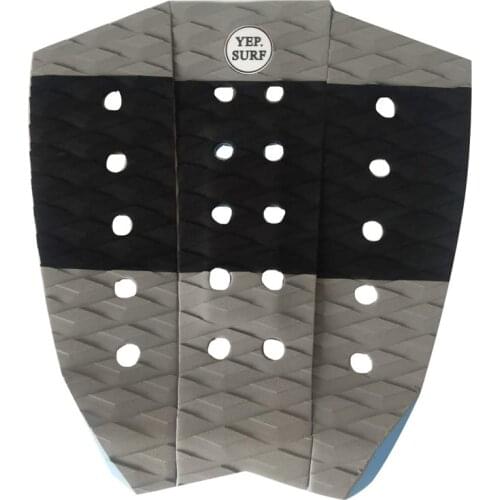 EVA Deck Pad Grip Surfboard Traction Pad Surf Pads pranchas de Free Shipping black grey color