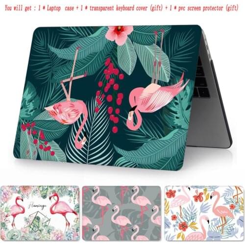 New Laptop Case For Macbook Touch bar ID A1932 Cover, For Mac Air Pro Retina 11 12 13 15 13.3 15.4 16 inch Color printing shell