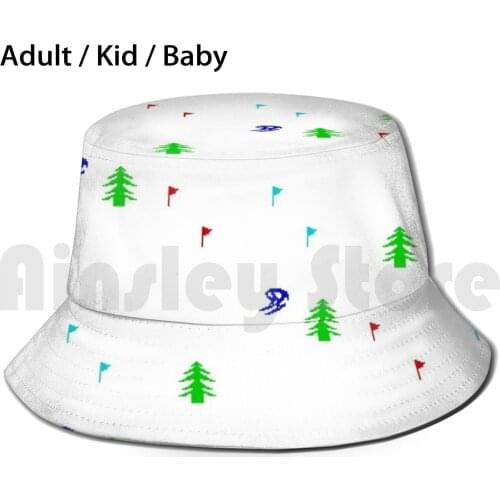 Horace Goes Skiing - Level Sun Hat 207 Bucket Hat Retrotrader 1980S 80S Retro Throwback Vintage Classic