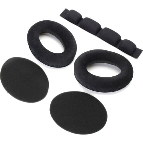 Replacement Foam Velvet Earpad for Sennheiser HD545 HD580 HD600 HD650 CE1081 Headphone Cushion Ear Cover Repair Parts male femal