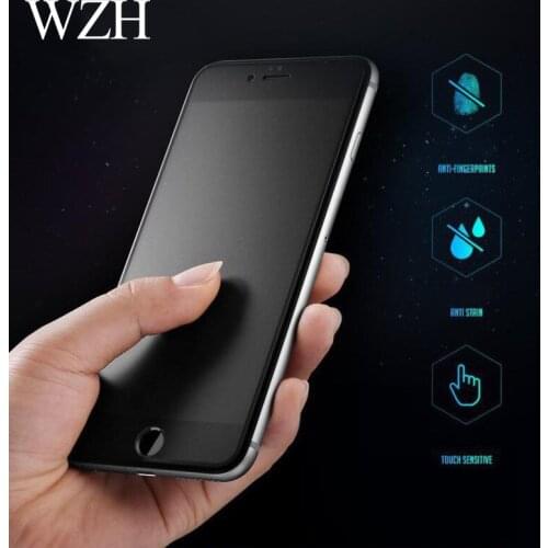 Full Cover Matte Tempered Glass For iPhone XR X XS 11 12 Pro Max Frosted Screen Protector Protective for iphone 6 6s 7 8 Plus