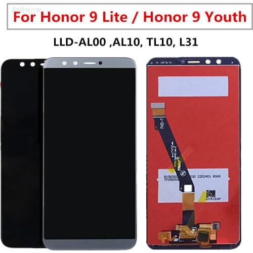 For Huawei Honor 9 lite lcd LLD-AL00/AL10/TL10/L31/L21/L11 LCD Display For Huawei Honor 9 Youth Touch screen Digitizer