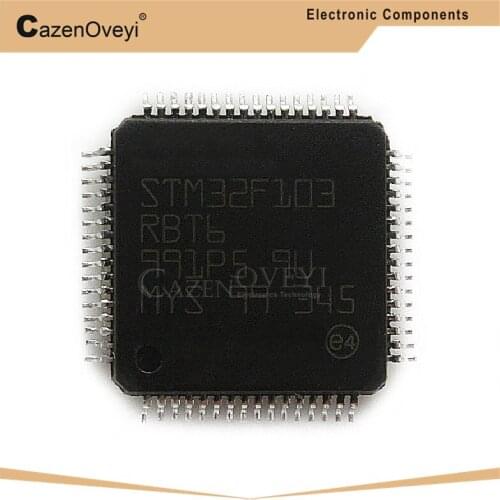 10pcs/lot STM32F103RBT6 LQFP64 STM32F103 QFP-64 QFP 32F103RBT6 32F103 new original In Stock
