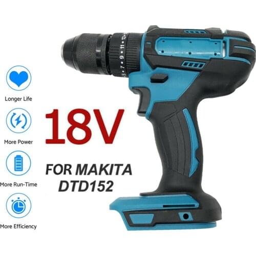 18V 13mm Electric Drill Rechargable Screwdriver 3 in 1 Electric Cordless Impact Drill LED Adjustable Speed Power Tool