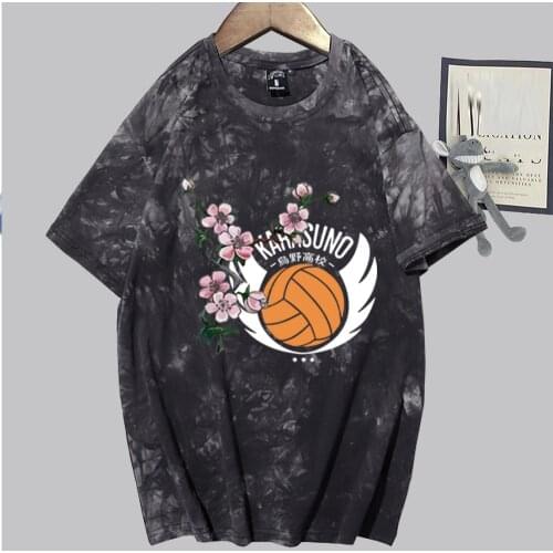 Anime Haikyuu Mens T Shirt Short Sleeve Casual Unisex Tops