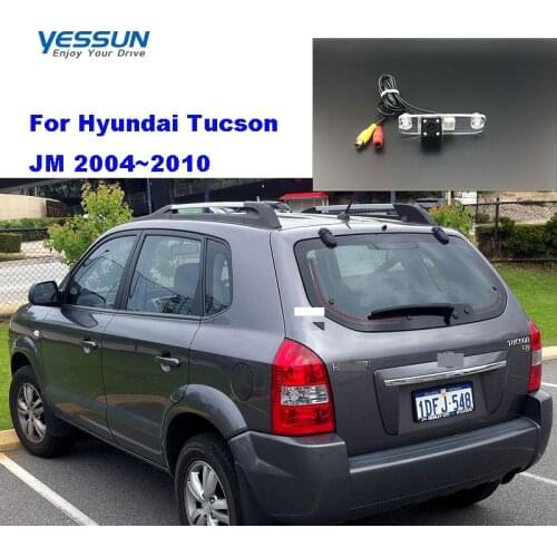 Car camera For Hyundai Tucson JM 2004 2005 2006 2007 2008 2009 2010 Rear View camera/license plate Camera backup
