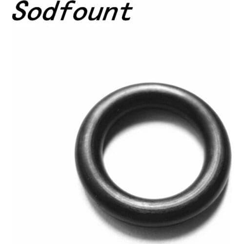 Free shipping 16mm OD 3mm Thickness Black Silicone O Ring Oil Seal Gasket