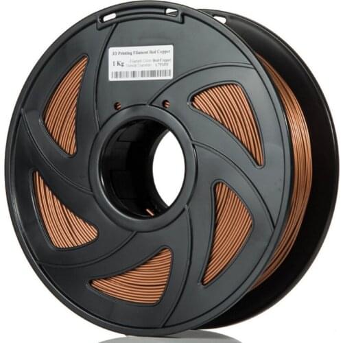 DuoWeiSi 3D Printer Parts 1KG 1.75 3D printer printing pen supplies red copper new imported material without bubbles