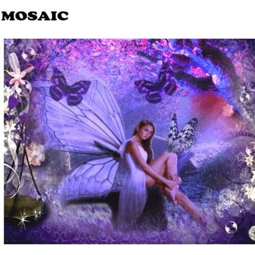 DIY custom photo elf Diamond painting Cross Stitch fariy diy 5d Diamond Embroidery full square Rhinestone painting Decoration