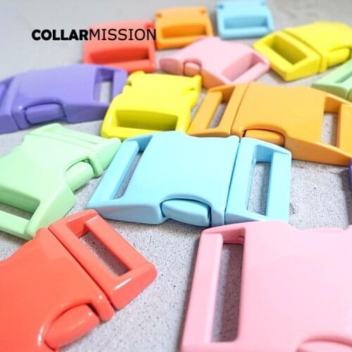 100pcs/lot spray paint metal clasp quick side release for 20mm and 25mm Webbing diy dog collar accessory buckle 7 colours