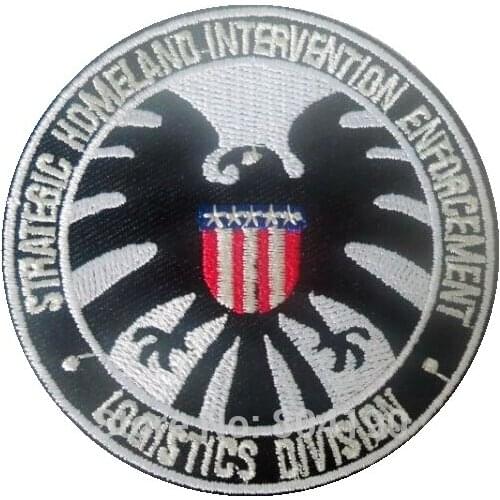 Homeland Enforcement Embroidered LOGO Iron On Patch Goth Clothes halloween cosplay costume