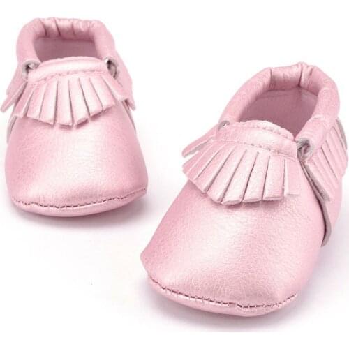 Baby Girls PU Leather Shoes Fashion Spring Autumn Soft First Walkers Toddler Shoes Kids Tassel Borla Sapatos