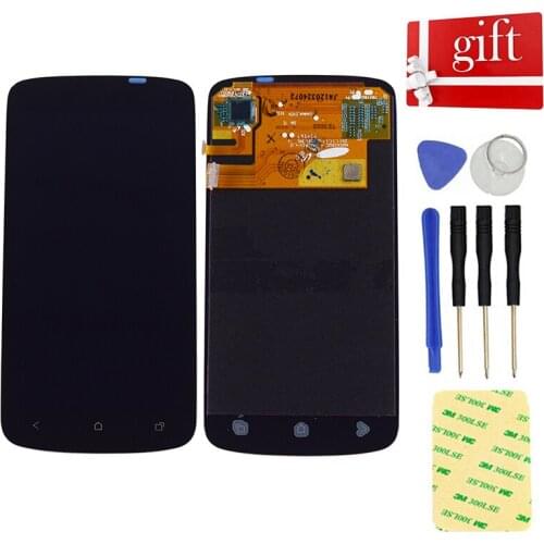 For HTC One S Z520e LCD Display Panel Screen Module Monitor and Touch Screen Digitizer Sensor Glass Assembly Replacement