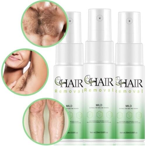 Permanent Non-Irritating Hair Removal Inhibitor Skin Smooth Legs Body Armpit Painless Hair Stop Growth Spray