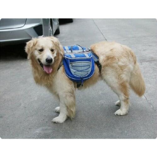 Puppy Pet Dog Harness K9 Dog Backpack Dogs Pet Harness Pet Vest Outdoor for Small Large Dog Leads Accessories Carrier Backpack