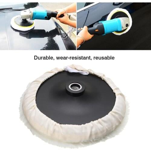 Car Polishing Pad Self-adhesive Buffing Pad Reusable Portable 7 Inch Car Cleaning Accessory