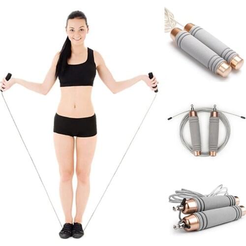 Steel Wire Jump Rrope Bearing Weight Bearing Jump Rope Exercise Boxing Sports Fitness Training Supplies