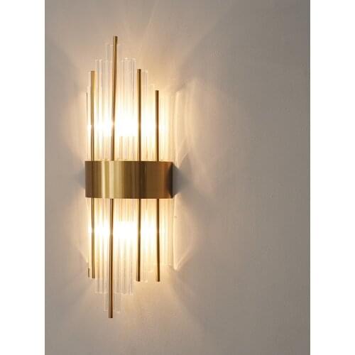 Vintage luminaria luminaria led rope aisle bedside bedroom lampara pared wall lights for home