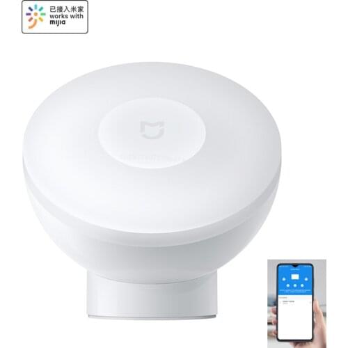 XIAOMI Mijia Night Light 2 bluetooth version Adjustable Brightness Infrared Smart Human Body & light sensor work with mijia app