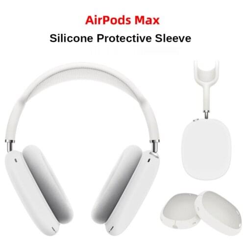 Anti-Scratch Protective Case for Apple Airpods Max Soft Silicone Pouch Earphone Cases Headphone Shell Cover