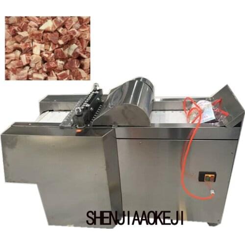 220V/380V 1pc Electric stainless steel cutting chicken machine commercial new chicken nugget cutting machine processing tool