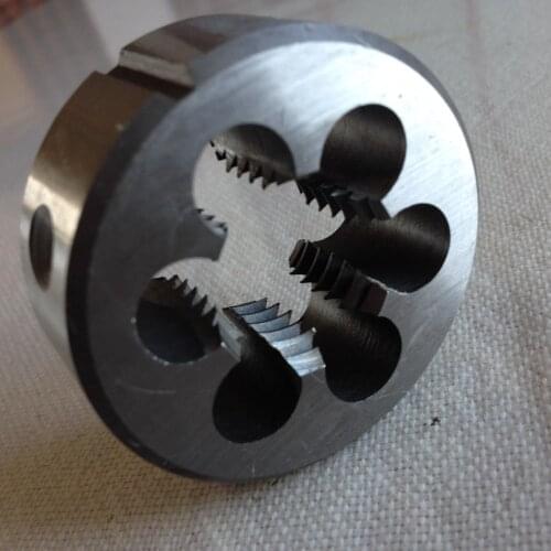 Free shipping 1PC alloy steel made manual die M23*0.5/0.75/1.0/1.25/1.5/2mm for iron aluminum copper workpieces threading maker
