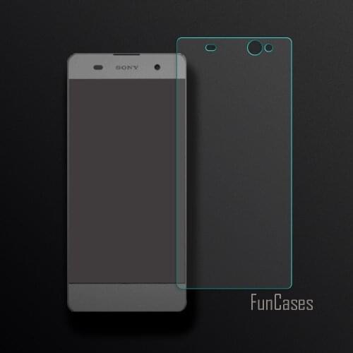 2.5D Curved Edge Screen For Sony Xperia C6 Tempered Glass Screen Protector Film Anti-Scratch For Sony Xperia C6 Front HD Film