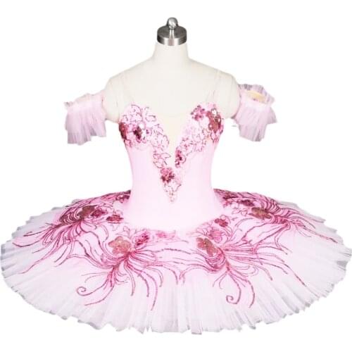 New girls blue bird variation ballet dance dress childrens Little Swan Tutu Skirt suspender fluffy gauze dress performance