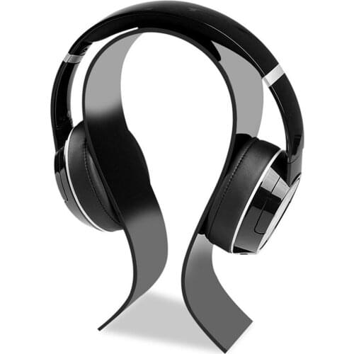 Headset Holder Headphone Stand Hanger Universal Acrylic Display for Earbuds Bracket Suitable for All Headphone Size for offices
