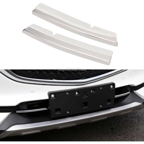 For Mazda CX-5 CX5 accesories 2019 2018 Bumper Front Grille Bottom trim panel Cover Exterior Modification Car Styling 2pcs
